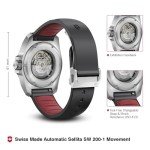 Victorinox I.N.O.X. Automatic Black Rubber Watch