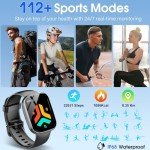 1.91" HD Smartwatch for Fitness & Health Tracking