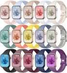 15 Pack Apple Watch Bands for Women - Silicone