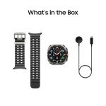 SAMSUNG Galaxy Watch Ultra LTE - Titanium Silver