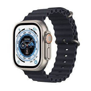 Apple Watch Ultra 49mm Titanium Case with Ocean Band