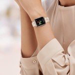 Slim Resin Apple Watch Band - Nougat White/Rose