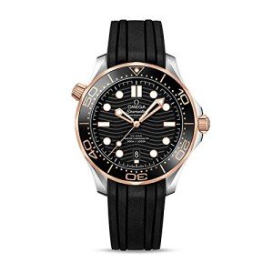 Omega Seamaster Men's Automatic Watch, Black Dial
