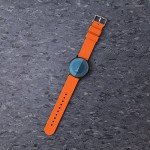 Portland Orange Silicone Quick Release Watch Straps
