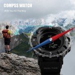 Men's Waterproof Digital Sport Watch with Compass & Altimeter