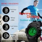 Men's Waterproof Digital Sport Watch with Compass & Altimeter