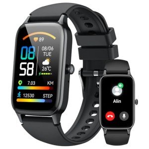 All-in-One Smart Watch for Fitness & Calls