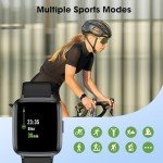 Fitness Tracker Smart Watch with Heart Rate Monitor