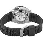 Seiko 5 Sports Men's Black Stainless Steel Watch