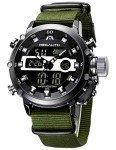 Megalith Men's Waterproof Digital Military Sport Watch