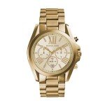 Michael Kors Gold-Tone Bradshaw Women's Chronograph Watch