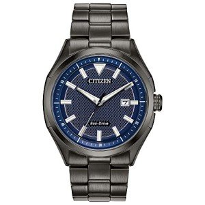 Citizen Eco-Drive Weekender Men's Watch - Black & Blue