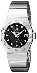 Omega Women's Constellation Co-Axial 27mm Silver Watch