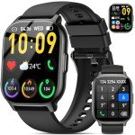 2.1" Waterproof Smart Watch with Fitness Tracker
