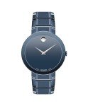 Movado Sapphire Men's Luxury Watch - 39mm Stainless Steel