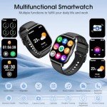 2.1" Waterproof Smart Watch with Fitness Tracker