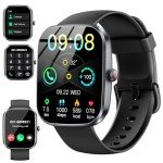 HD Smartwatch for Fitness and Calls - Waterproof