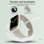 Stainless Steel Mesh Replacement Band for Apple Watch