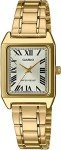 Casio Women's Gold Tone Stainless Steel Dress Watch