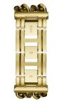 GUESS Gold-Tone Multi-Chain Bracelet Watch