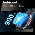 Men's Military Smart Watch with Fitness Tracker