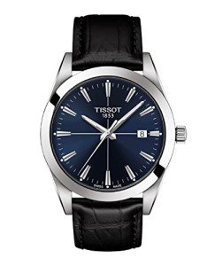 Tissot Men's Gentleman Quartz Black Dress Watch