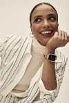 Anne Klein Gold Bracelet Band for Apple Watch