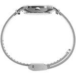 Timex Women's 31mm Silver-Tone Watch with Stones