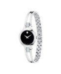 Movado Women's Swiss Quartz Black Dial Watch