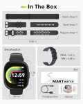Smart Fitness Watch with Heart Rate Monitor