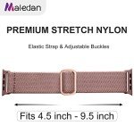 Maledan 10 Pack Adjustable Nylon Solo Loop Bands