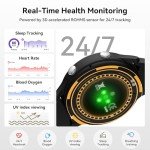 KEEPONFIT Smart Watch with Heart Rate Monitor