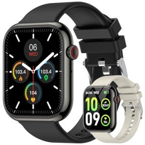 Waterproof Smart Watch for Fitness and Calls