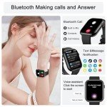 Waterproof Smart Watch for Fitness and Calls