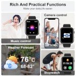Waterproof Smart Watch for Fitness and Calls