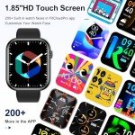 Waterproof Smart Watch for Fitness and Calls