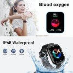 Waterproof Smart Watch for Fitness and Calls