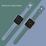 15 Soft Silicone Bands for Apple Watch 38-49mm