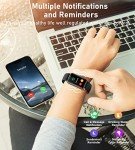Fitness Smart Watch with Heart Rate & Sleep Monitor