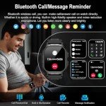 Men's Smart Fitness Watch with Call Features