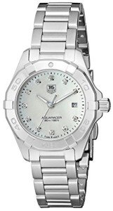 TAG Heuer Women's Aquaracer Silver Stainless Steel Watch