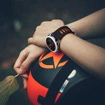 WOCCI 22mm Bicolor Silicone Rubber Watch Band