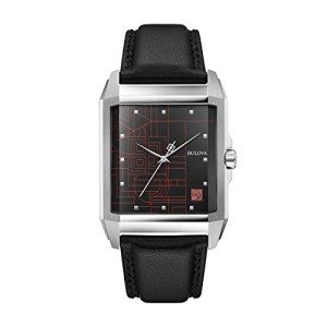 Bulova Frank Lloyd Wright Stainless Steel Watch 96A223