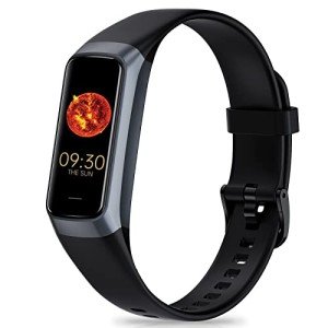 Zeacool 24/7 Fitness Tracker Smart Watch (Black)