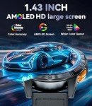 LIGE Military GPS Smart Watch for Men