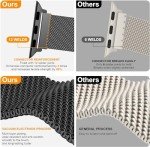 BELONGME 3-Pack Mesh Loop Apple Watch Bands