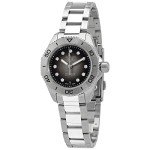 Tag Heuer Aquaracer Ladies Diamond Black Dial Watch