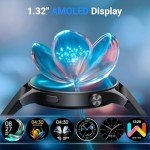 Fitpolo AMOLED Smart Watch with Health Tracking