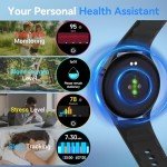 Fitpolo AMOLED Smart Watch with Health Tracking
