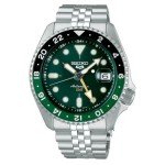Seiko 5 Sports Automatic GMT Green Dial Watch